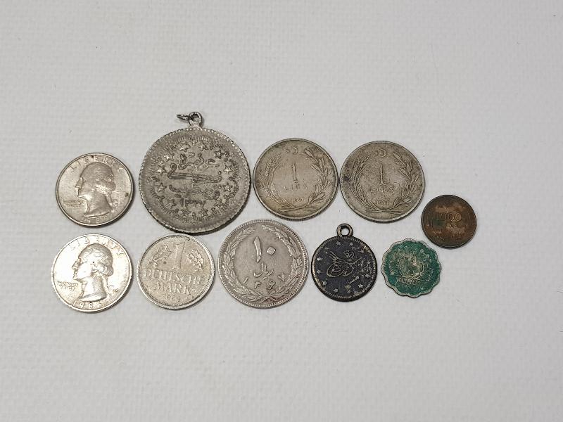 YERLİ VE YABANCI MADENİ PARA LOTU