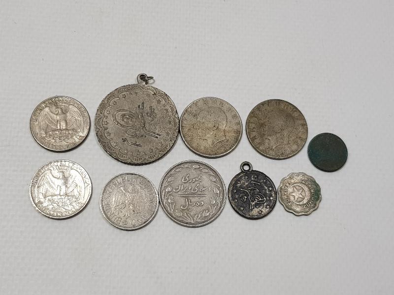 YERLİ VE YABANCI MADENİ PARA LOTU