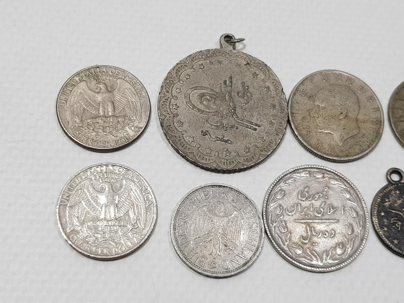 YERLİ VE YABANCI MADENİ PARA LOTU