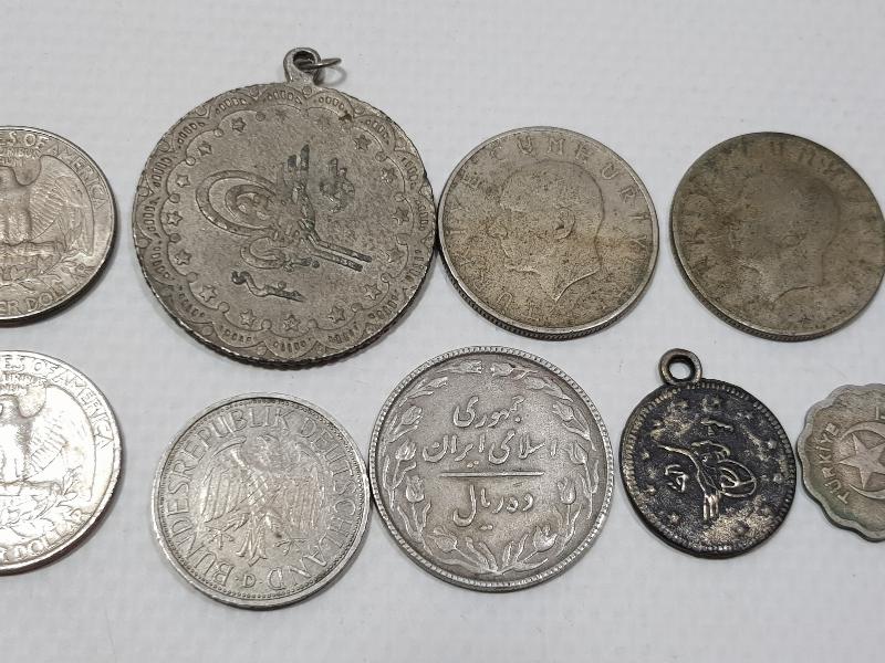 YERLİ VE YABANCI MADENİ PARA LOTU