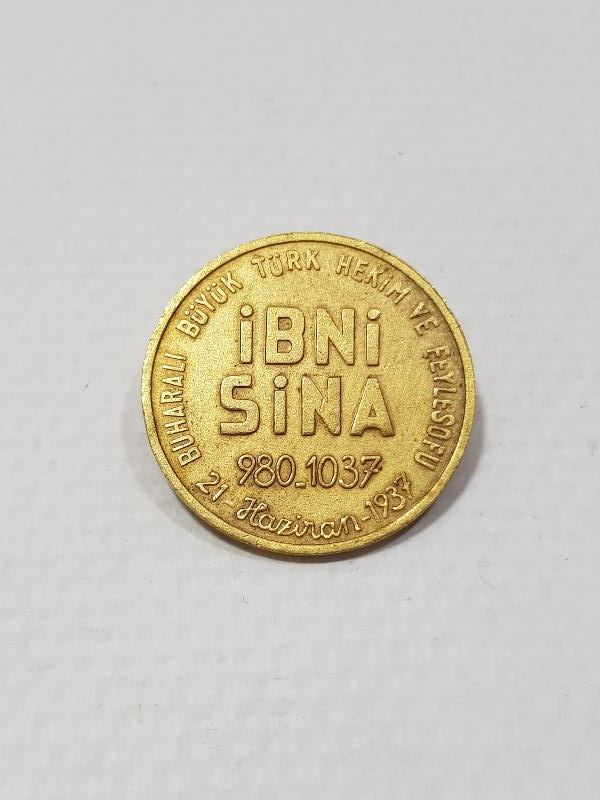 1937 İBNİ SİNA ROZETİ ÇOK NADİR