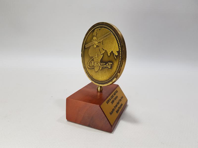 2008 TÜRKSAT DÜNYA UZAY HAFTASI MAKET YARIŞMASI MADALYASI