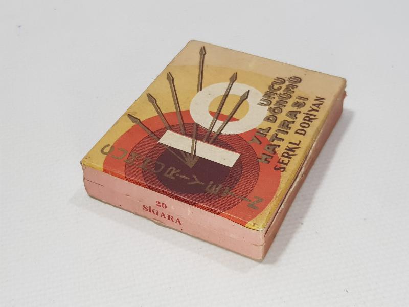 CUMHURİYETİN 10. YIL DÖNÜMÜ HATIRASI SERKL DORİYAN SİGARA KUTUSU