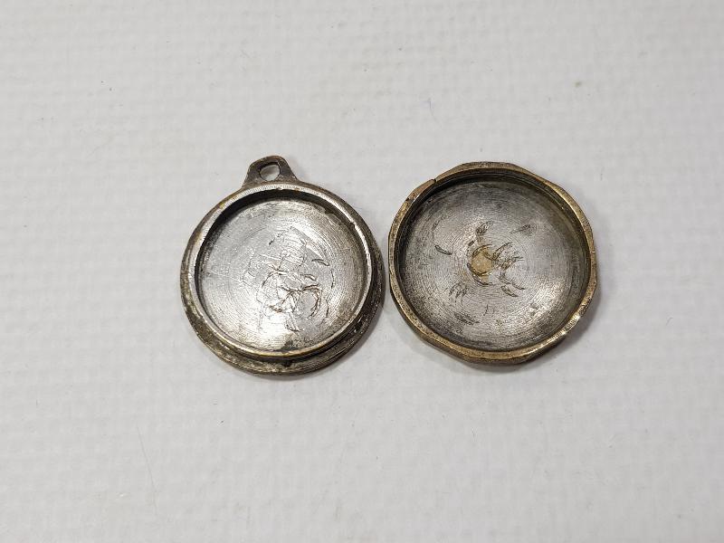 HACI İŞİ ANTİKA KÜNYE KOLYE UCU