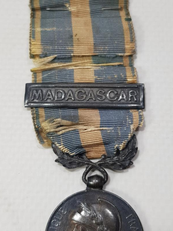 MADAGASKAR GÜMÜŞ FRANSIZ KOLONİ MADALYASI 