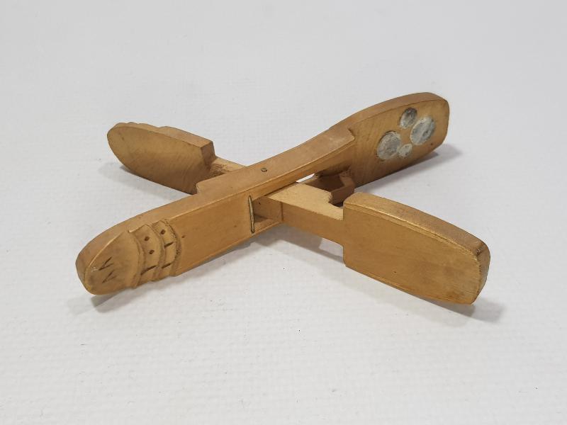 ORJİNAL BEZ KILIFINDA OSMANLICA YAZILI ÇOK NADİR ŞİMŞİR KUYUMCU TERAZİSİ