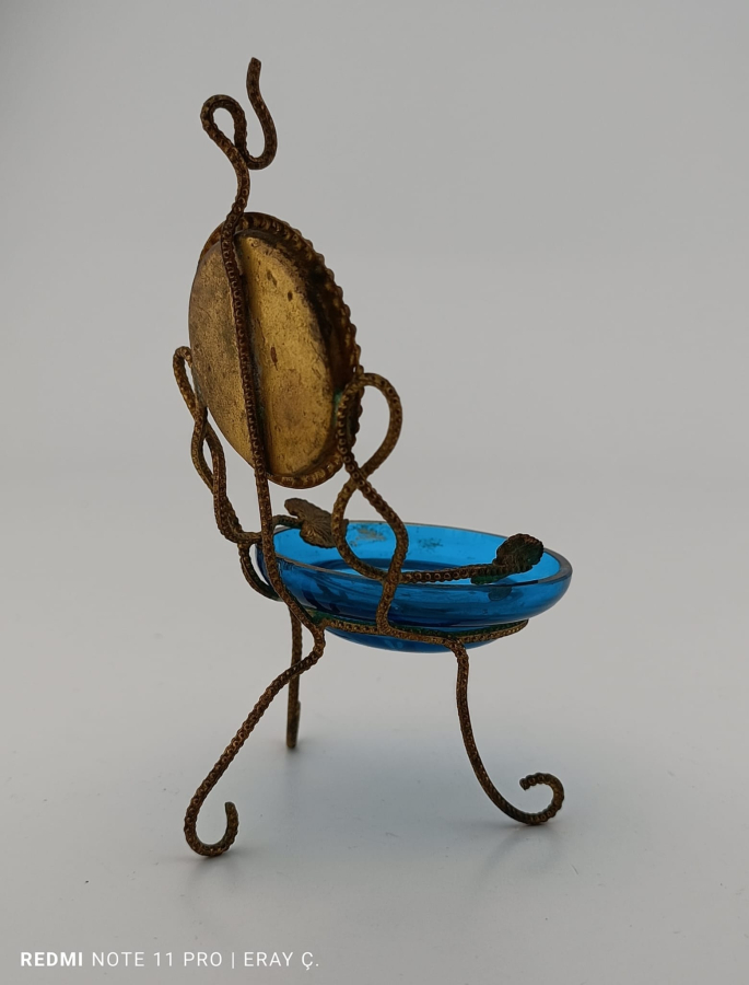 OSMANLI DÖNEMİ ÇOK NADİR FORMDA CEP SAATİ STANDI 