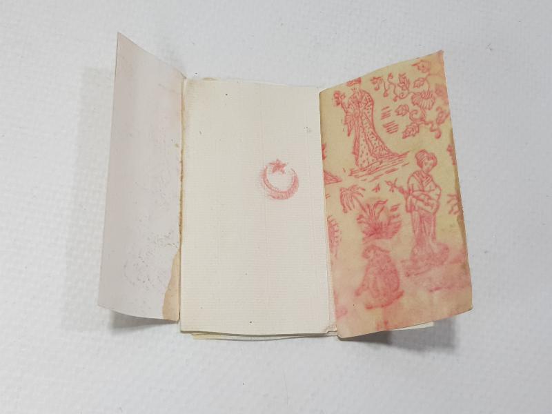 OSMANLI DÖNEMİ NADİR ANADOLU HİSARI SİGARA KAĞIDI