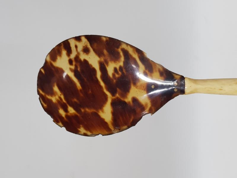 OSMANLI DÖNEMİ TEKKE İŞİ ÇOK NADİR BAĞA FİL DİŞİ MERCAN KAŞIK