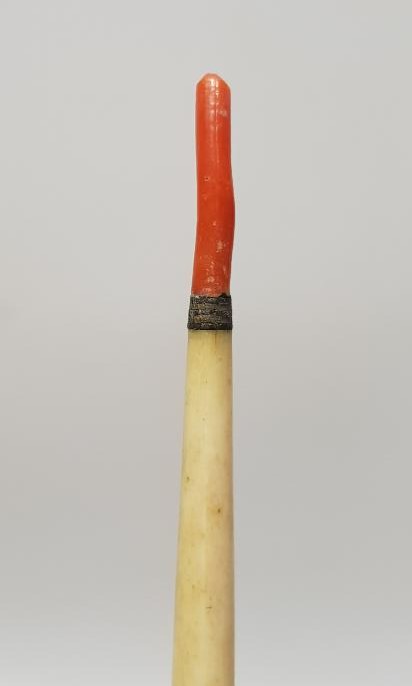 OSMANLI DÖNEMİ TEKKE İŞİ ÇOK NADİR BAĞA FİL DİŞİ MERCAN KAŞIK