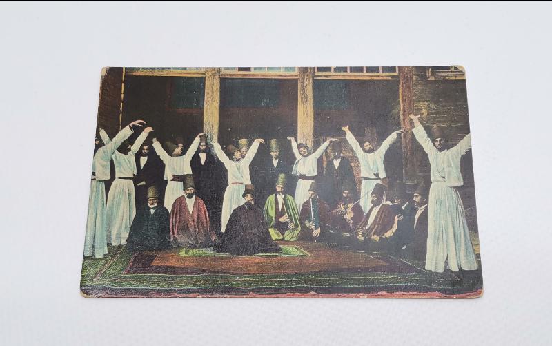 OSMANLI KARTPOSTAL: SEMAZEN DERVİŞLER