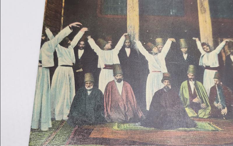 OSMANLI KARTPOSTAL: SEMAZEN DERVİŞLER