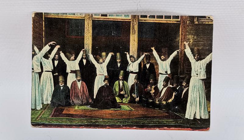 OSMANLI KARTPOSTAL: SEMAZEN DERVİŞLER