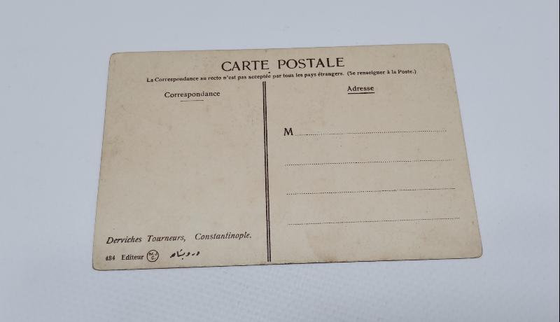 OSMANLI KARTPOSTAL: SEMAZEN DERVİŞLER