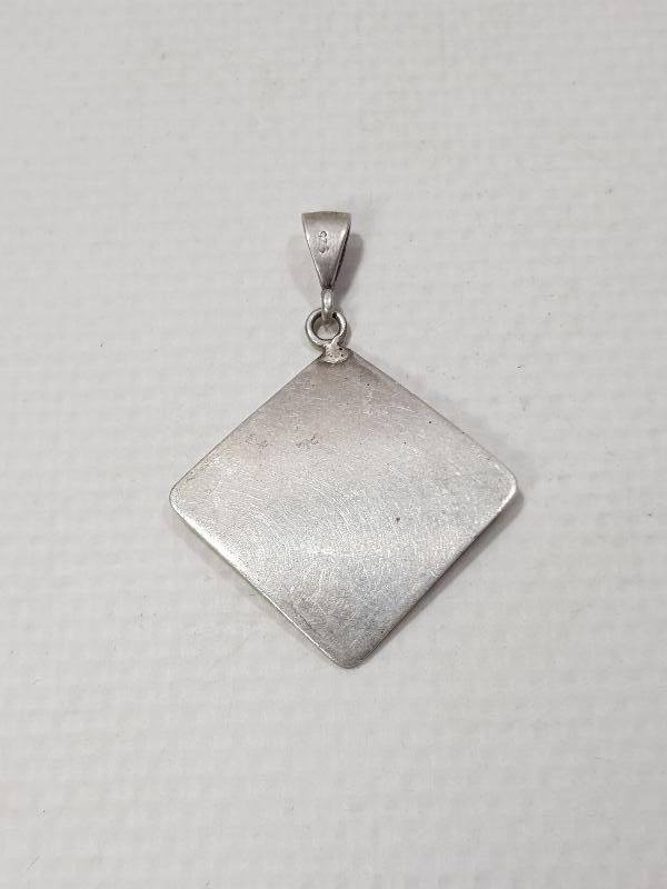 TUĞRALI GÜMÜŞ KOLYE UCU