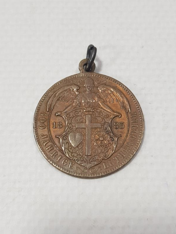 1883 TARİHLİ MARTİN LUTHER MADALYONU