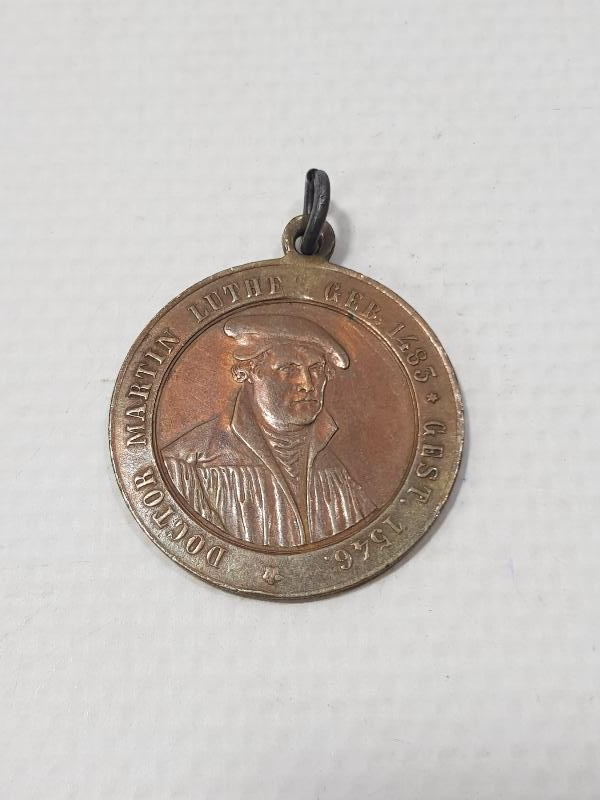 1883 TARİHLİ MARTİN LUTHER MADALYONU