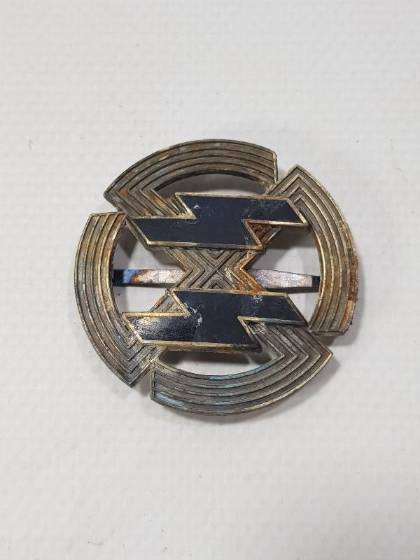 2. DÜNYA SAVAŞI ALMAN NAZİ SS SUBAY ROZETİ 