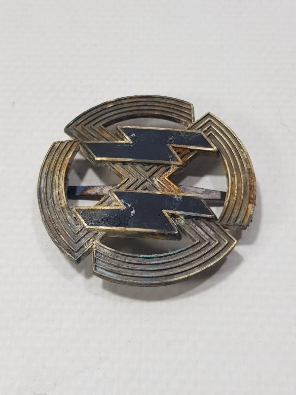 2. DÜNYA SAVAŞI ALMAN NAZİ SS SUBAY ROZETİ 