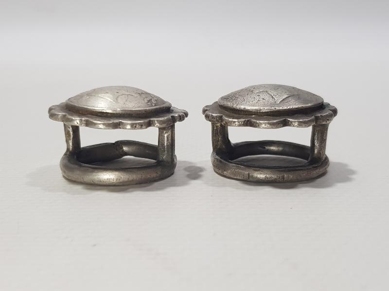 ANTİKA TÜRKMEN İŞİ GÜMÜŞ AT SÜSLERİ 