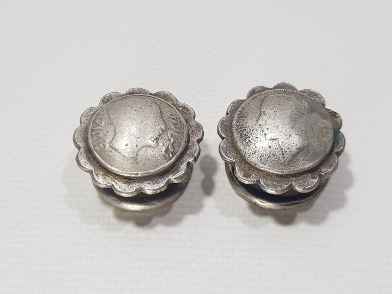 ANTİKA TÜRKMEN İŞİ GÜMÜŞ AT SÜSLERİ 