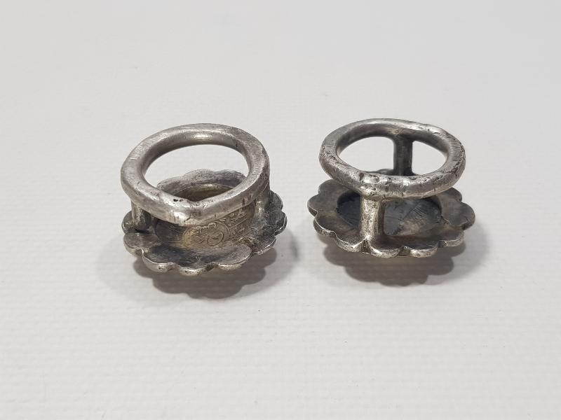 ANTİKA TÜRKMEN İŞİ GÜMÜŞ AT SÜSLERİ 