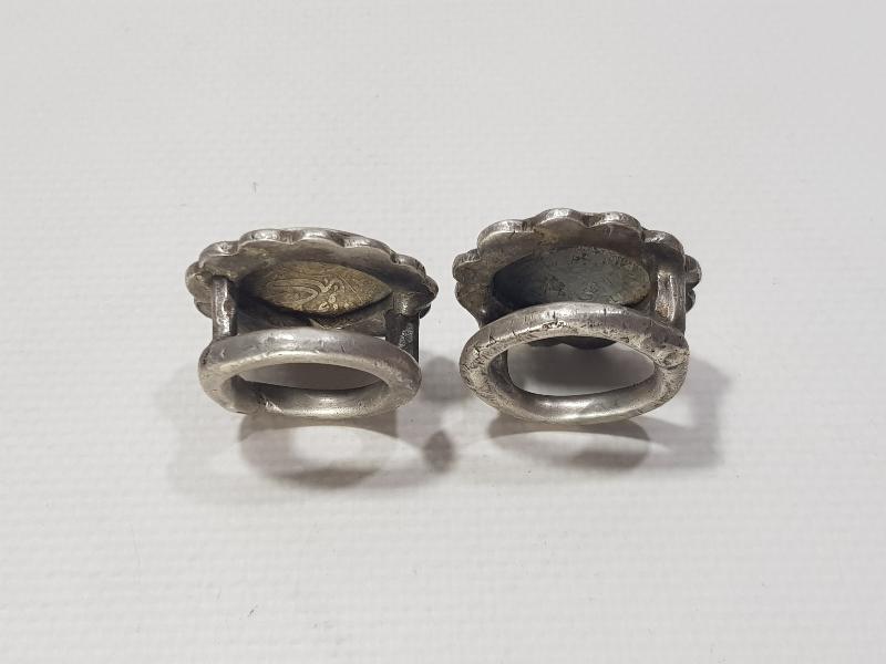 ANTİKA TÜRKMEN İŞİ GÜMÜŞ AT SÜSLERİ 