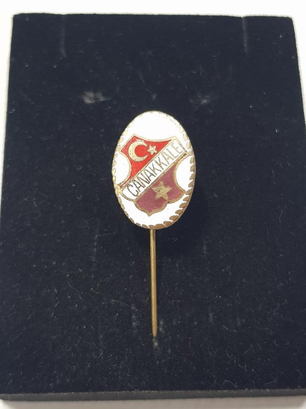 ÇANAKKALE YAZILI ÇOK NADİR MİNELİ ROZET