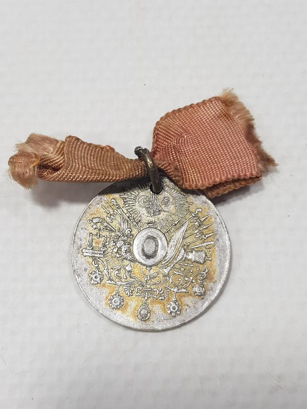 GÜMÜŞ OSMANLI LİYAKAT MADALYASI