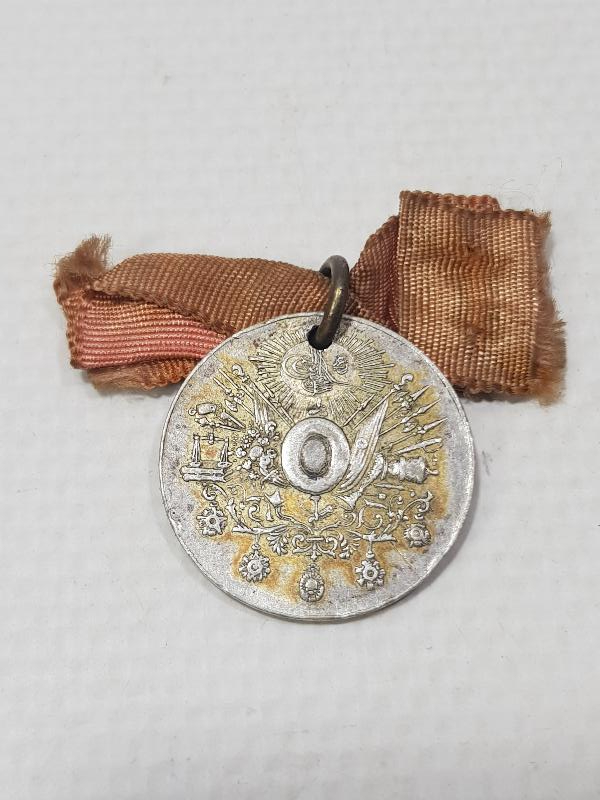 GÜMÜŞ OSMANLI LİYAKAT MADALYASI