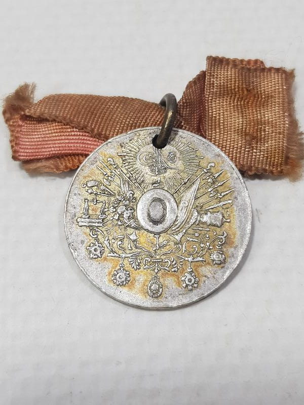 GÜMÜŞ OSMANLI LİYAKAT MADALYASI