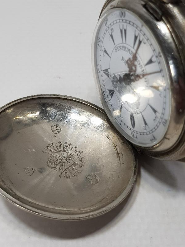 OSMANLI DEVLET ARMALI OSMANLI KADRANLI CEP SAATİ