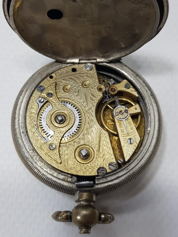 OSMANLI DEVLET ARMALI OSMANLI KADRANLI CEP SAATİ