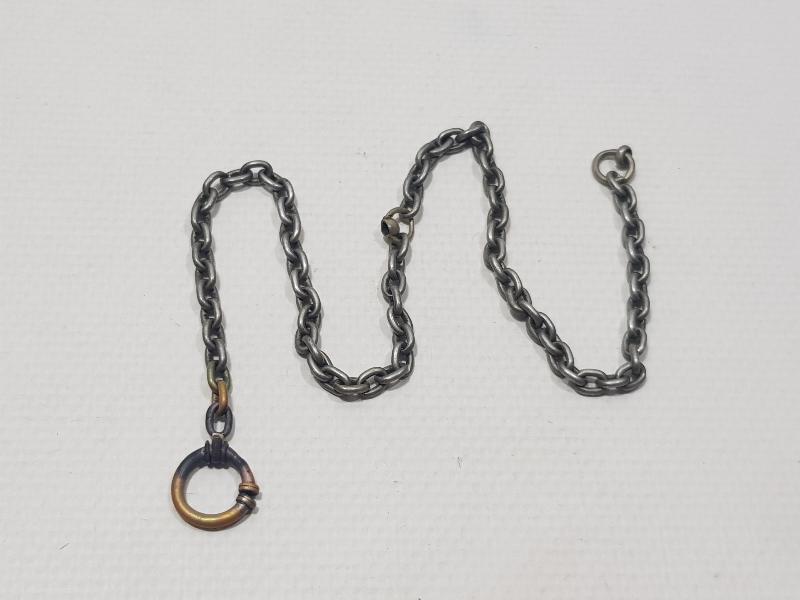 OSMANLI DÖNEMİ GÜMÜŞ SAAT KÖSTEK ZİNCİRİ