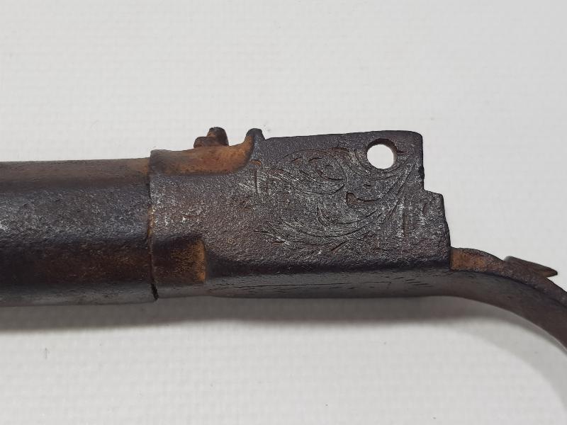 OSMANLICA KONSTANTINİYYE YAZILI PİŞTOV NAMLUSU