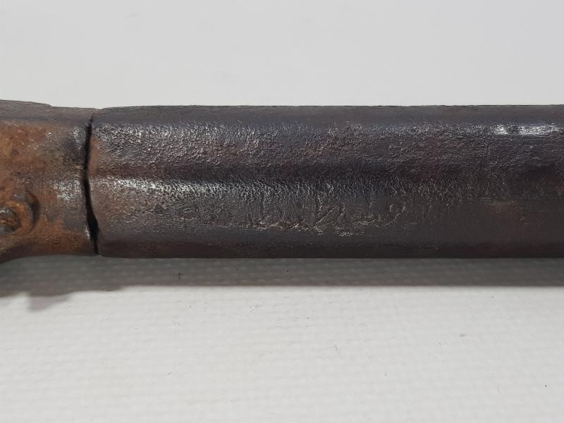 OSMANLICA KONSTANTINİYYE YAZILI PİŞTOV NAMLUSU