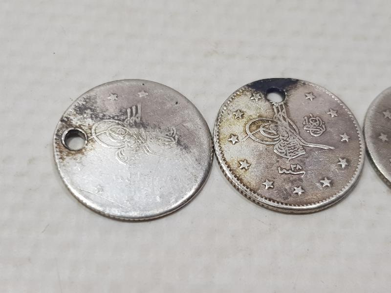 SULTAN ABDÜLHAMİD HAN DÖNEMİ GÜMÜŞ 2 KURUŞLAR