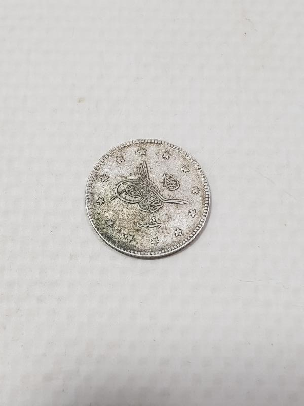 SULTAN MEHMET REŞAD DÖNEMİ GÜMÜŞ 2 KURUŞ MECİDİYE