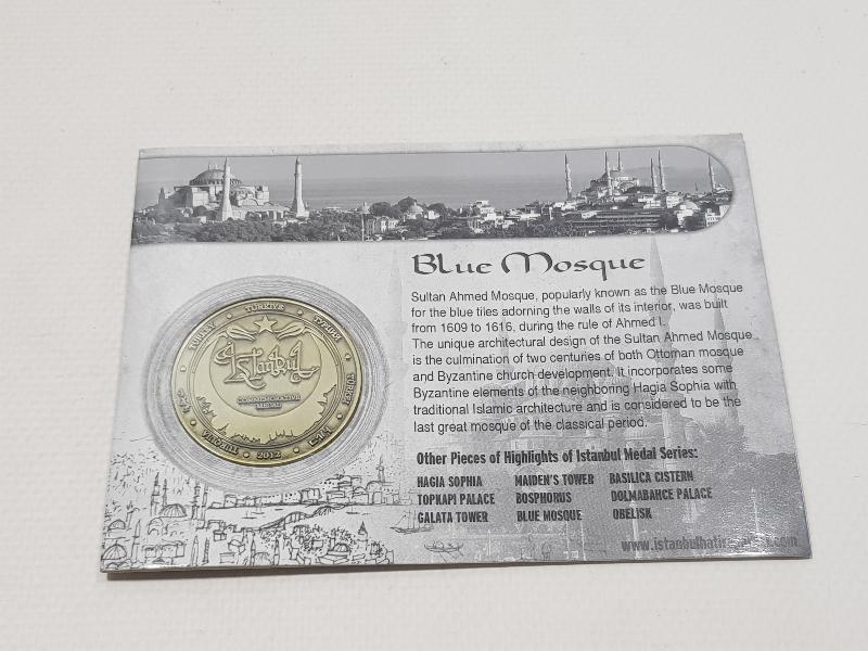 SULTANAHMET CAMİİ HATIRA MADALYON