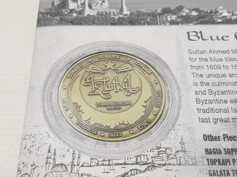 SULTANAHMET CAMİİ HATIRA MADALYON