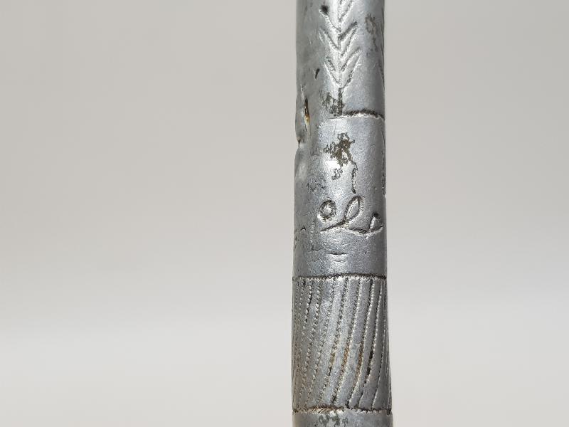 1. DÜNYA SAVAŞI ESİR OSMANLI ASKERİNİN YAPTIĞI ÜZERİ OSMANLICA YAZILI ESARET YADİGARI AĞIZLIK