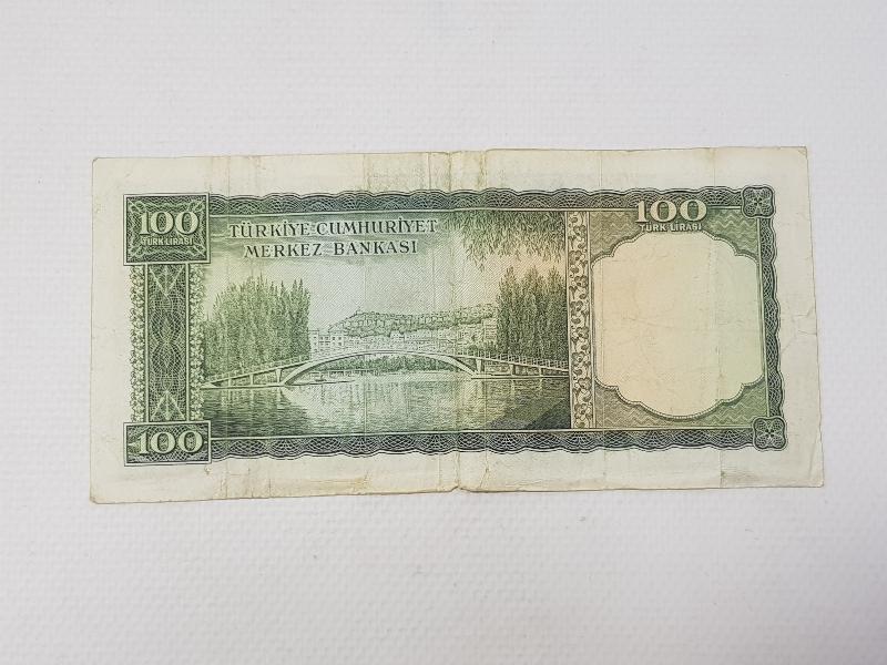 5. EMİSYON 100 LİRA KAĞIT PARA 