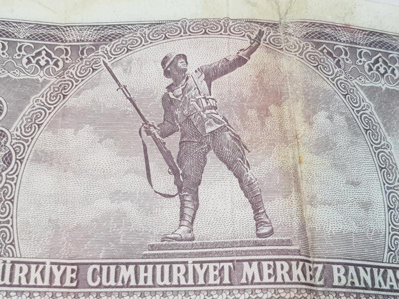 5. EMİSYON NADİR ASKER 50 LİRA KAĞIT PARA