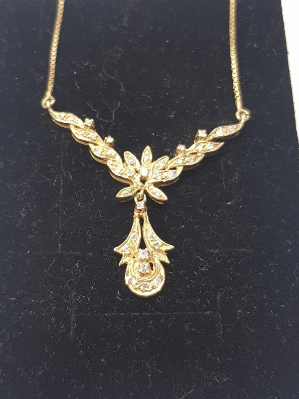 ANTİKA PIRLANTA GERDANLIK