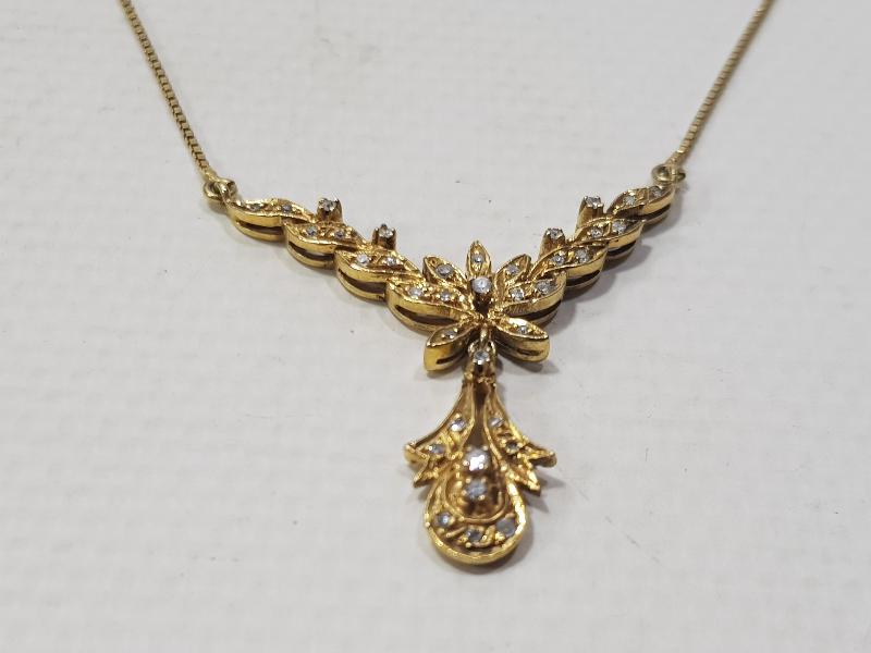 ANTİKA PIRLANTA GERDANLIK