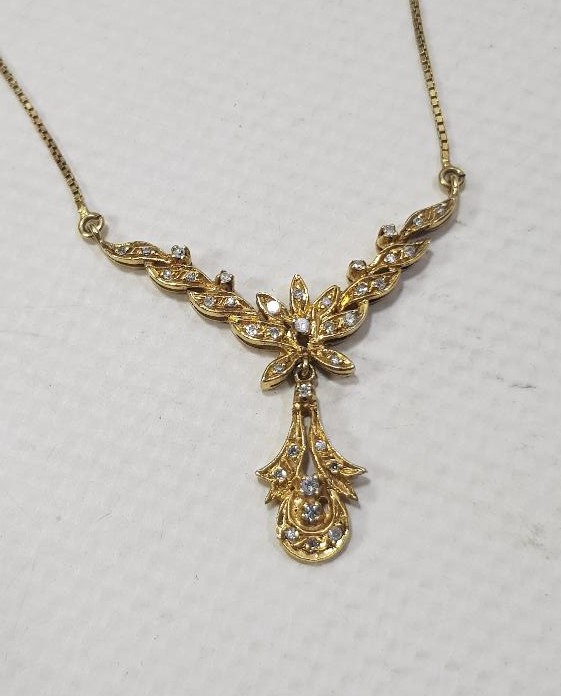 ANTİKA PIRLANTA GERDANLIK