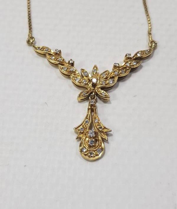 ANTİKA PIRLANTA GERDANLIK