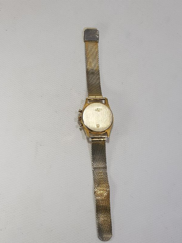 LINGS MARKA KURMALI ALTIN KAPLAMA KOL SAATİ 