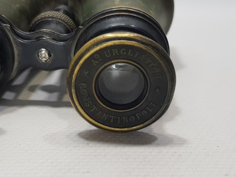 1. DÜNYA SAVAŞI CONSTANTINOPOLI YAZILI ÇOK NADİR OSMANLI SUBAY DÜRBÜNÜ