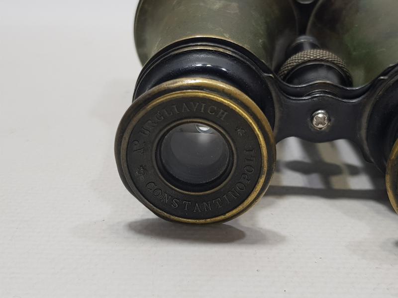 1. DÜNYA SAVAŞI CONSTANTINOPOLI YAZILI ÇOK NADİR OSMANLI SUBAY DÜRBÜNÜ